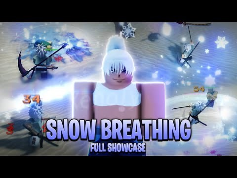 Snow Breathing Full Showcase And Location | Project Slayers Update 1.5