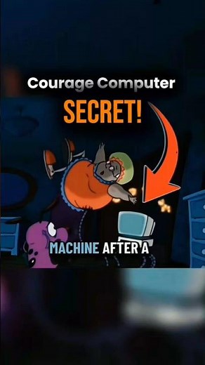 The Secret of Courage Computer Explained!! 🤯 #CourageSecret #CourageComputer