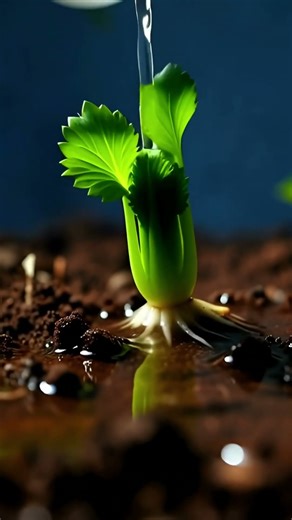 From Seed to Celery 🌱😱 Stunning Growth Timelapse#CeleryGrowth#PlantTimelapse#NatureInSeconds