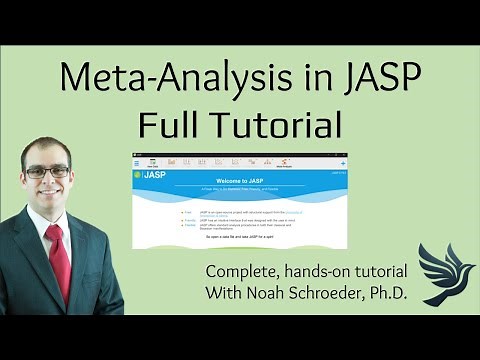 How to do a meta-analysis in JASP. Tutorial for Beginners.