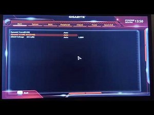 vega3 (athlon 3000G) overclock