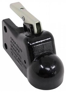 Demco Trailer Coupler - Cast - Adjustable Channel - eZ-Latch - Black - 2-5/16" Ball - 21K Demco Adju