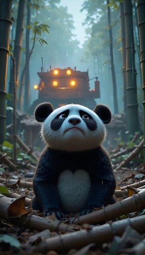 The Brave Dog Who Saved a Panda 🐶🐼 | Pixar-Style 3D Short Film