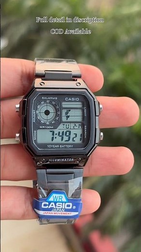 Casio AE-1200 Royale Unboxing & First Look #casio #casiowatch #watch #watchforsale #watchnow #shorts