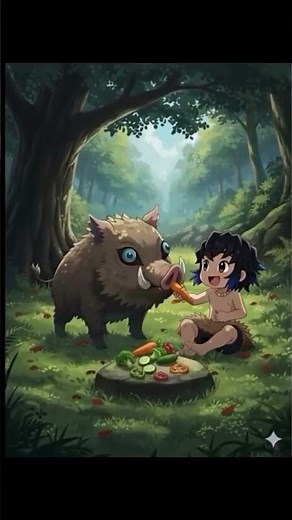 inosuke#anime#demon slayer arc