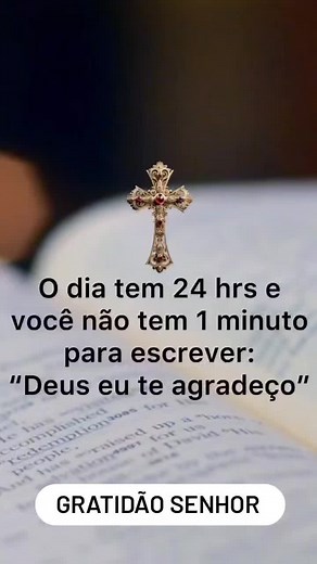 Gratidão senhor 🙌