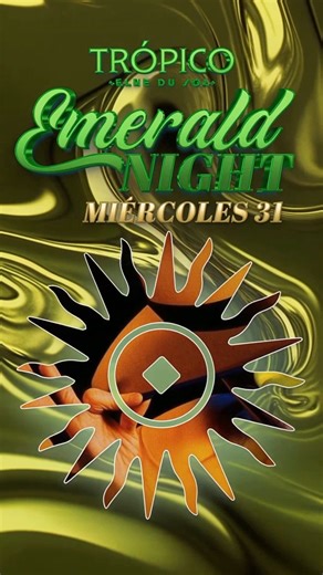 T R Ó P I C O – C L U B D U S O L on Instagram: "NEW YEAR’S EVE AT TRÓPICO 💚✨ EMERALD NIGHT Green looks, wild performances, and a countdown you won’t forget. Welcome 2026 the Trópico way. 🍾🕺🏽🌴"