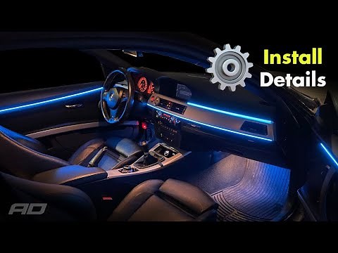In-Depth Installation Tutorial: Car Interior Ambient Lighting Kit