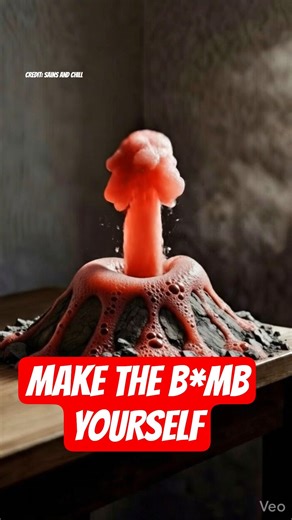 MAKE THE B*MB YOURSELF 🌋 #viralshorts #shortvideo
