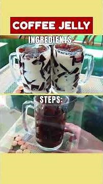 Easy Coffee Jelly recipe!