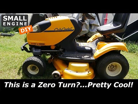 Cub Cadet i1050 Zero Turn outside for years and would not start