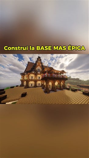 Construí la BASE PERFECTA en Minecraft