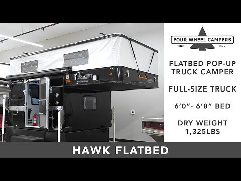 Four Wheel Camper Tour - Hawk Flatbed 2023