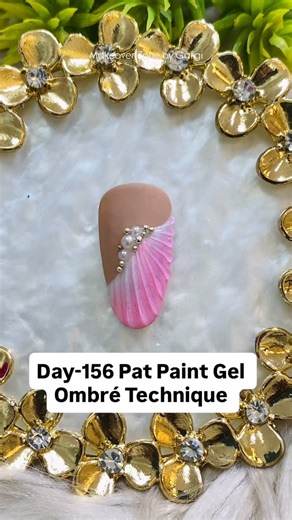 Gargi Sahu * Nail Artist Educator & Cosmetologist on Instagram: "Sea shell nail art tutorial"