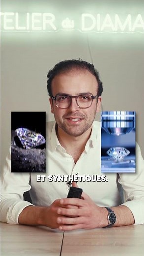 Diamant naturel VS synthétique #diamant #joaillerie