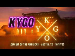 KYGO LIVE 🔥4K | Austin TX | Circuit of the Americas 2025 – Full Visual Experience | Music Nexus A.I.