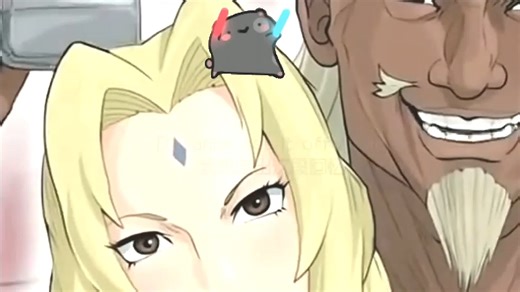 火影同人小南纸鹤衔走最后遮羞布的超现实画面