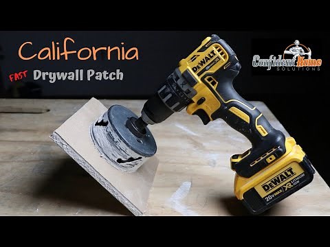 How to Install a California Drywall Patch Like a Pro (DIY) Easy How To Video