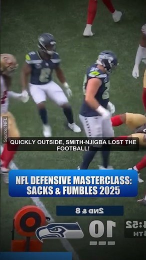 NFL Defensive Masterclass: Sacks & Fumbles 2025