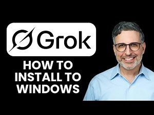 Grok Desktop App How to Install GROK 3 on Windows 11 🚀 FULL GUIDE 2025