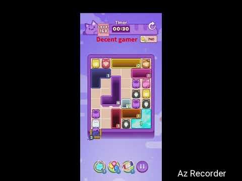 Drop the cat level 168 Walkthrough solution 