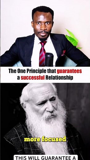The One Principle that guarantees a successful Relationship
