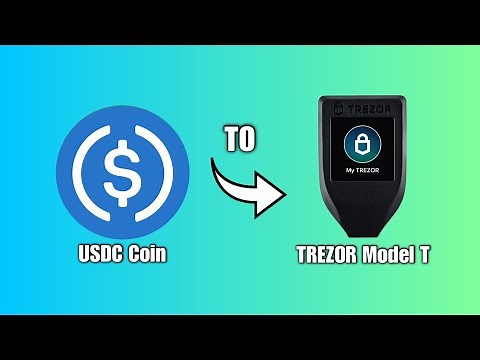 How To Send USDC Coin To Trezor