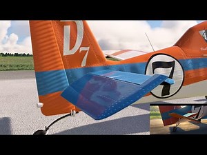 Planes Fire and Rescue - Dusty's gearbox breaks - remake in MSFS