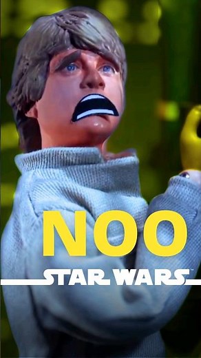 Darth Vader and Luke - Noooo! #starwars #vader #lukeskywalker #shorts