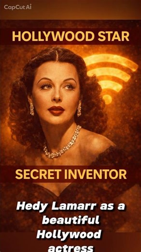 The Hollywood Actress Who Helped Invent Wi-Fi #history #hedylamarr #womeninhistory