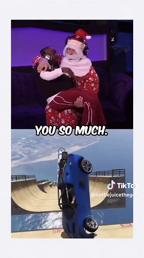 Beetlejuice Meets Santa Claus: Hilarious Christmas Encounter