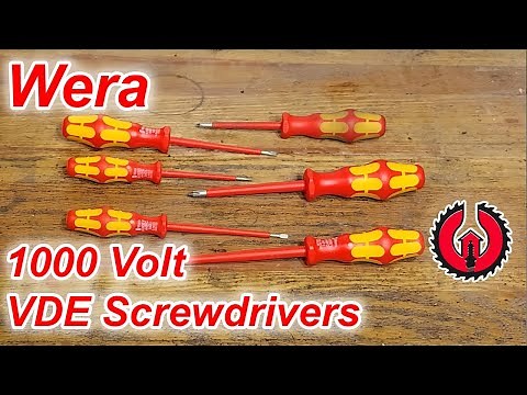 Wera Kraftform VDE Screwdriver Set
