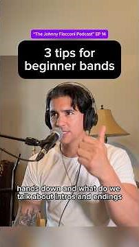 3 tips for beginner bands (from a frontman)
