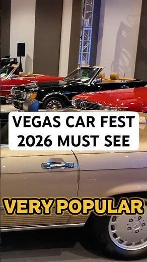 CAN’T MISS: Classic Car Show in Las Vegas Back for Year 2 #cars #lasvegas #classiccars