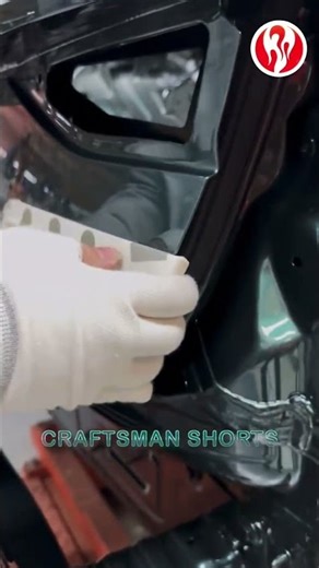 Audi cars | Audi car logos pasted on the production line