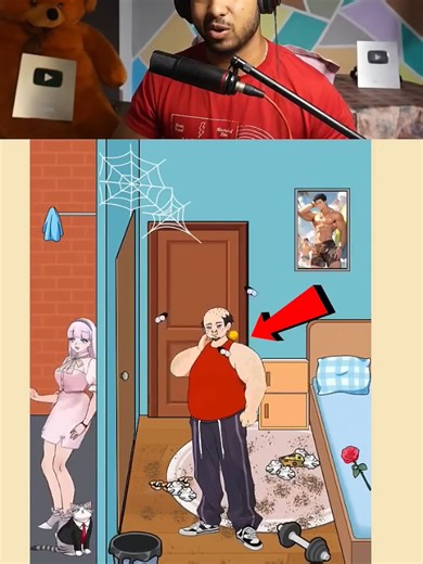 CAN WE MAKE HIM HANDSOME My girlfriend is here, please help me | girlfriend