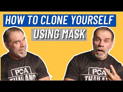 How to clone yourself with Mask, Corel VideoStudio 2022