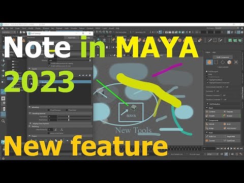 Blue Pencil in MAYA 2023 | Maya tutorial