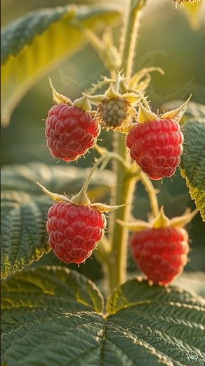 Amazing Raspberry Plant Growth Time Lapse | Seed to Fruit in Seconds 🍇🌱#greensafar#fruit #viral#shot