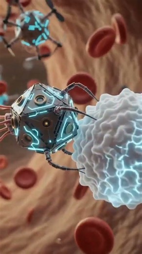 Biohybrid Nanomachines Explained 🤖🧬 | Living Nanotechnology & Future Medicine #nexoraeducation