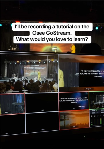 If you’re considering getting a video mixer, the Osee GoStream is honestly one of the best options you can get right now. If you already have yours and have any questions, feel free to drop them in the comment section. @osee.tech #liveproduction #videomixer #oseegostream