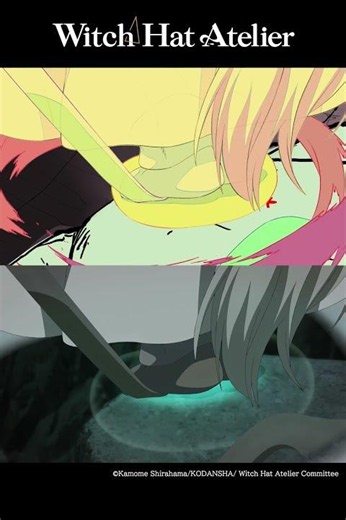 Richeh's magic! | Witch Hat Atelier Animatic vs Final