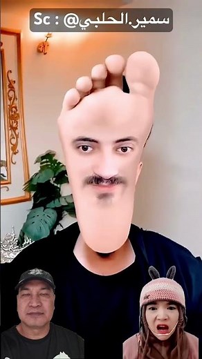 Why is your face turned into feet @Virola_chan