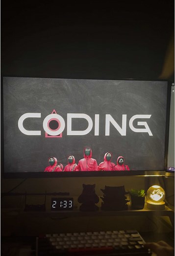 Coding ธีม Squid Game บน Canva