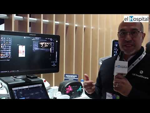 Presentación del ecógrafo LOGIQ E10, de GE Healthcare, en RSNA 2018