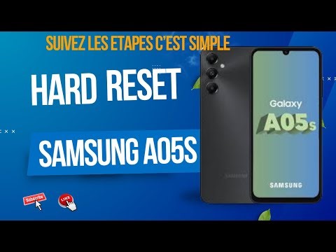 Samsung A05s Hard Reset Pattern Unlock || A057F Factory Reset & Format // 2025