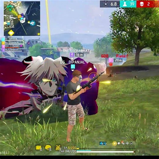 I Met a HACKER in Grandmaster BR Rank! 😱🔥 #freefire