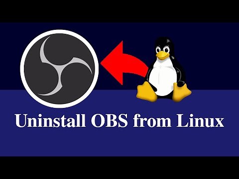 How to uninstall obs-studio completely from Ubuntu or Linux
