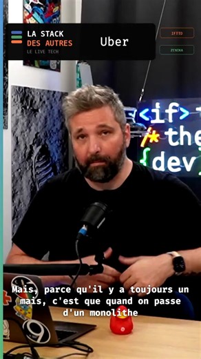 Uber a inventé DOMA pour dompter 4000 microservices 🤯 #techtok #devtok #architecture #microservices #uber #coding Retrouver l'émission en live sur tiktok tous les mercredi à 18h La Stack des autres, une émission IFTTD en partenariat avec @Zenika_IT