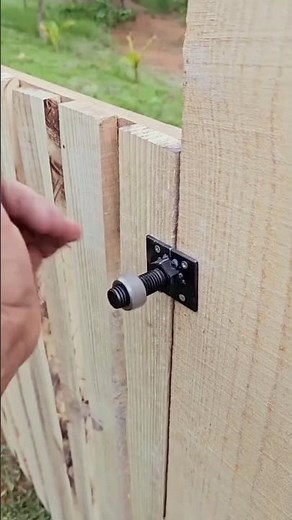 Making a Simple Door Lock Using Nut & Bolt 🎉 #craft #outdoors #skills